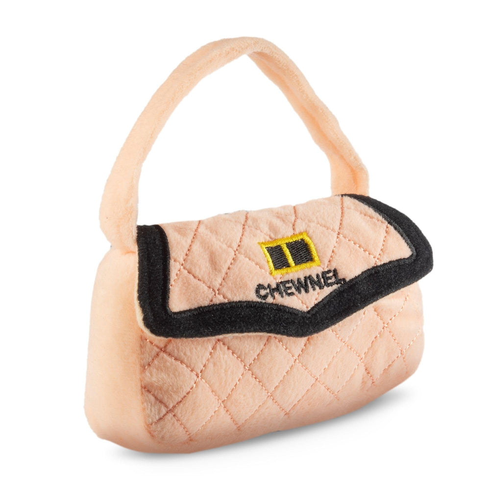Dog Diggin Designs Runway Pup with floral appliqué for fashionable playtime.