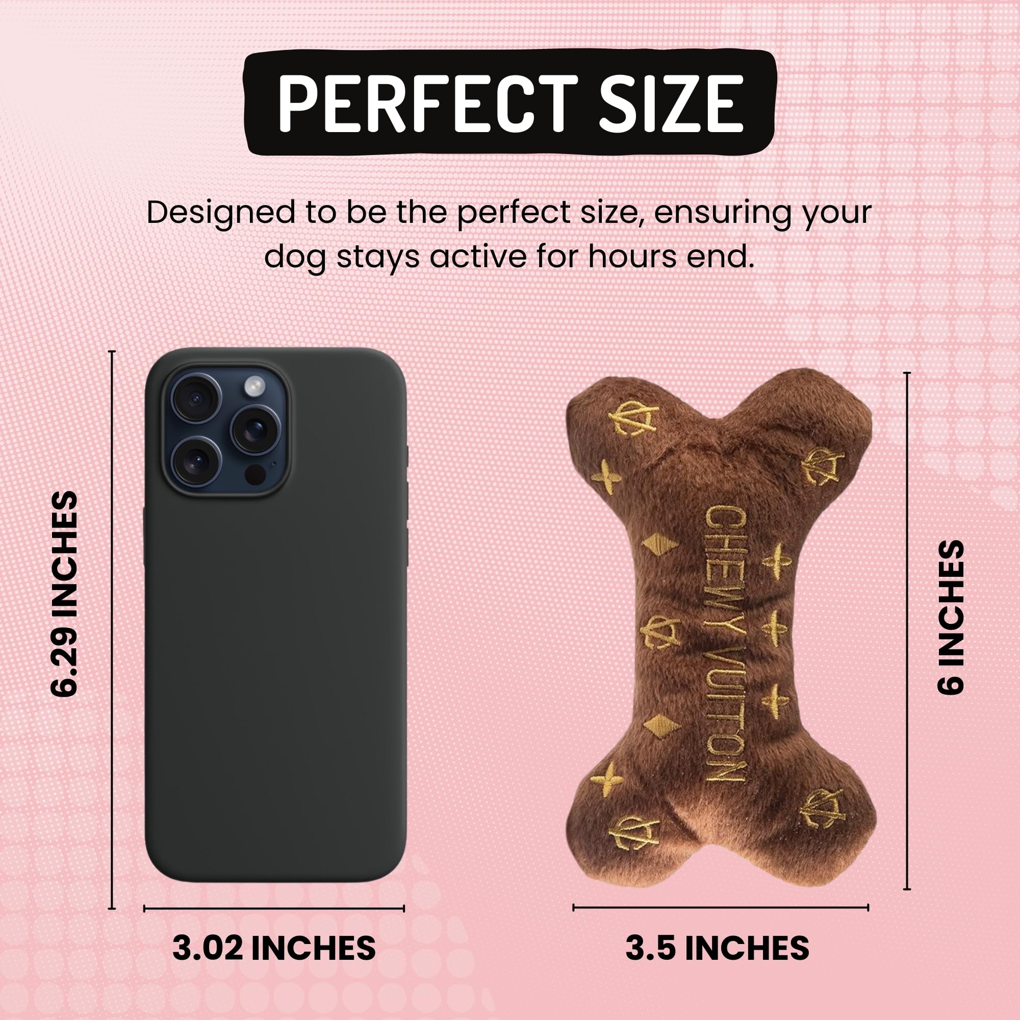 Dog Diggin Designs Runway Pup plush toy soft-muzzle-friendly for cuddles.