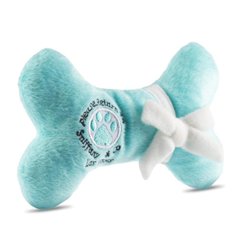 Dog Diggin Designs Runway Pup Toy muzzle-friendly plush ideal for gentle chewing.