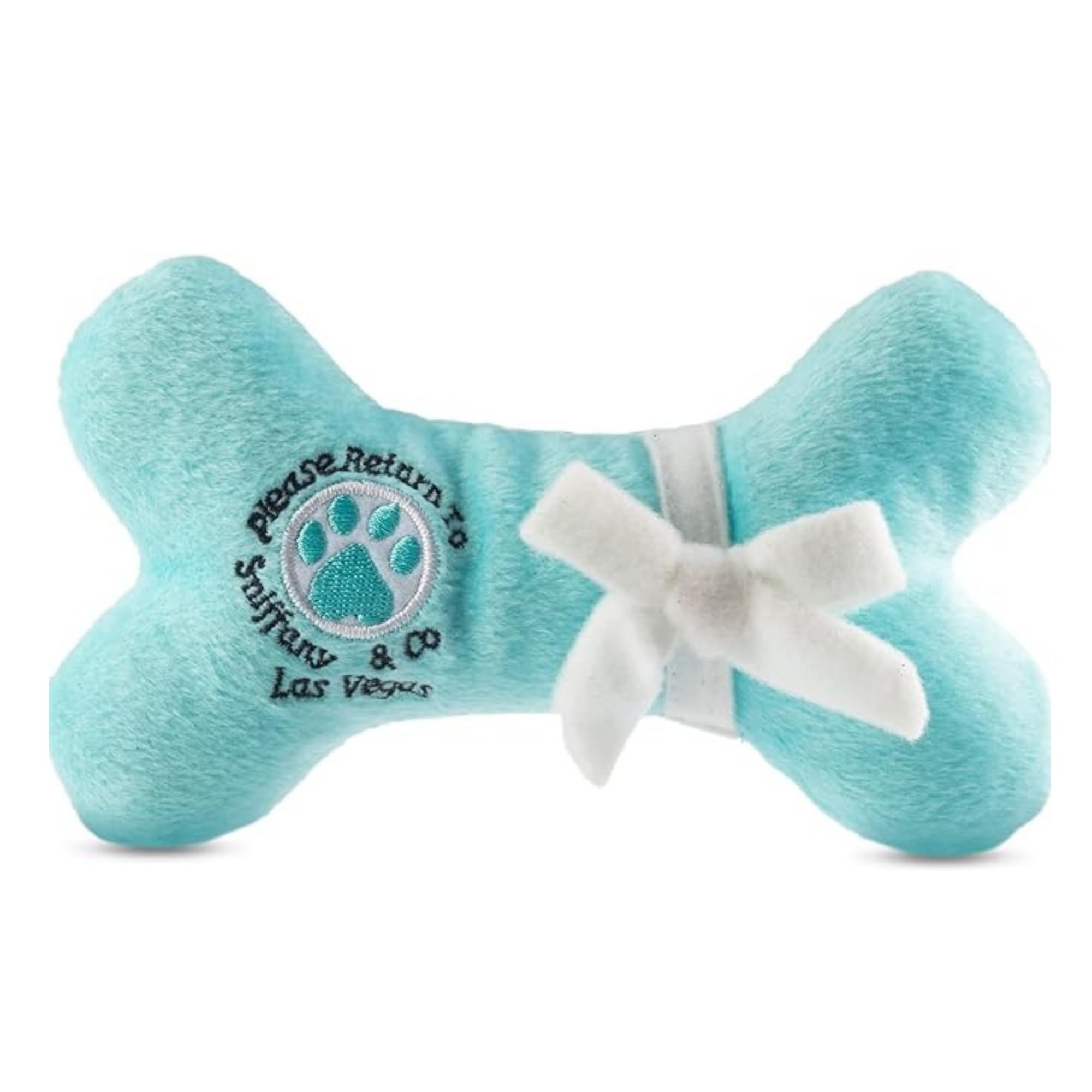 Dog Diggin Designs Runway Pup Toy soft plush squeaky for interactive play.