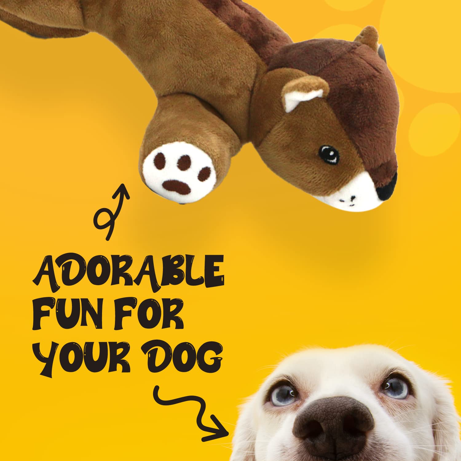 Dog Dog family-friendly plush toy suitable for kids and pets
