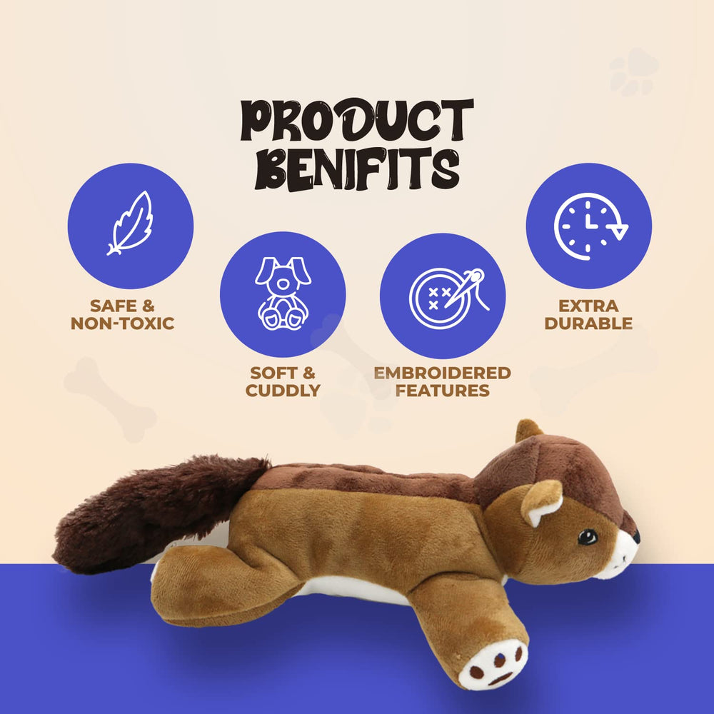 Dog Dog whimsical woodland squirrel design appeals to dogs