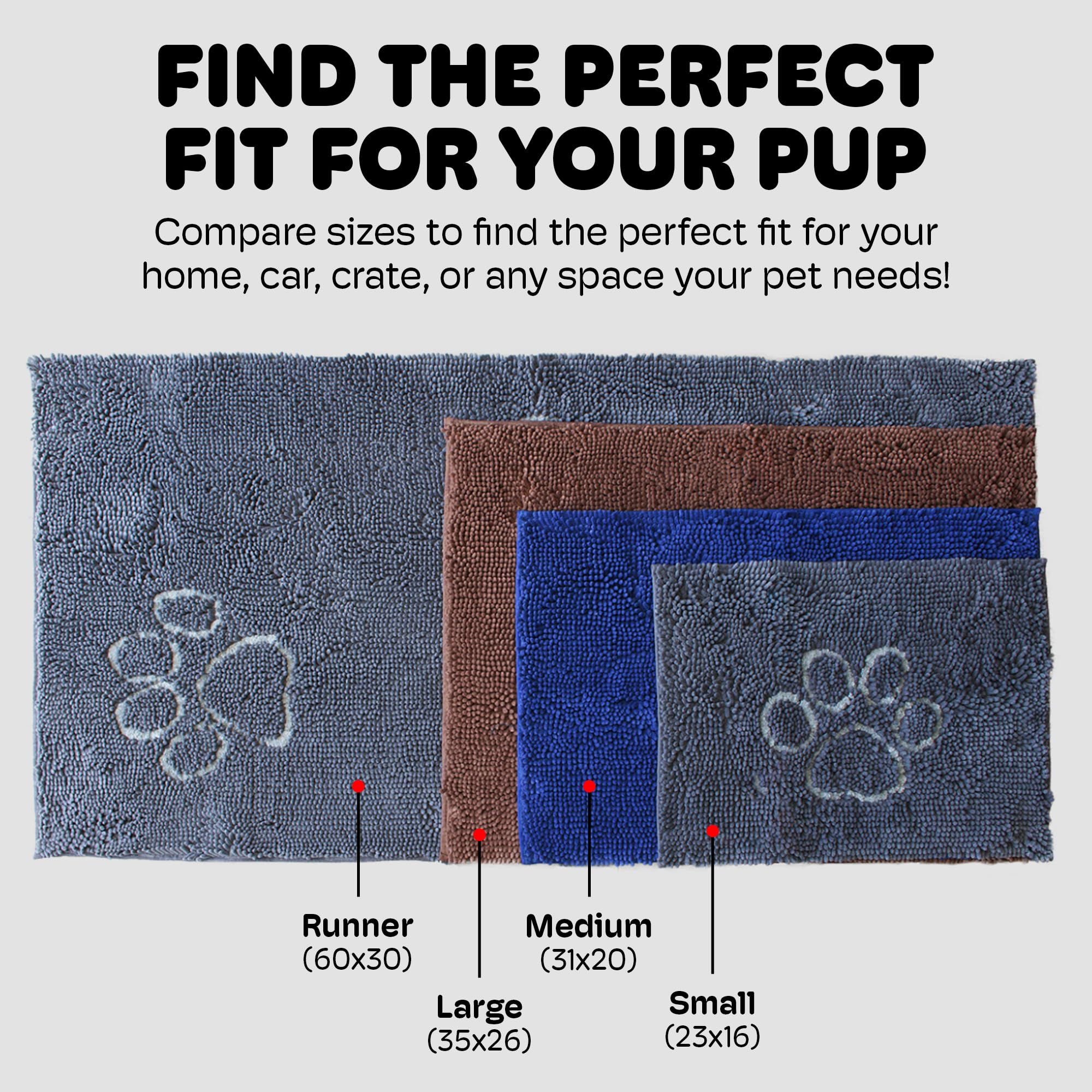 Dog Gone Smart Dirty Dog Doormat car-use scenario protects seats and guards spills