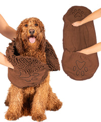 Dog Gone Smart Dirty Dog Shammy close-up showing ultra-absorbent microfiber for quick drying.