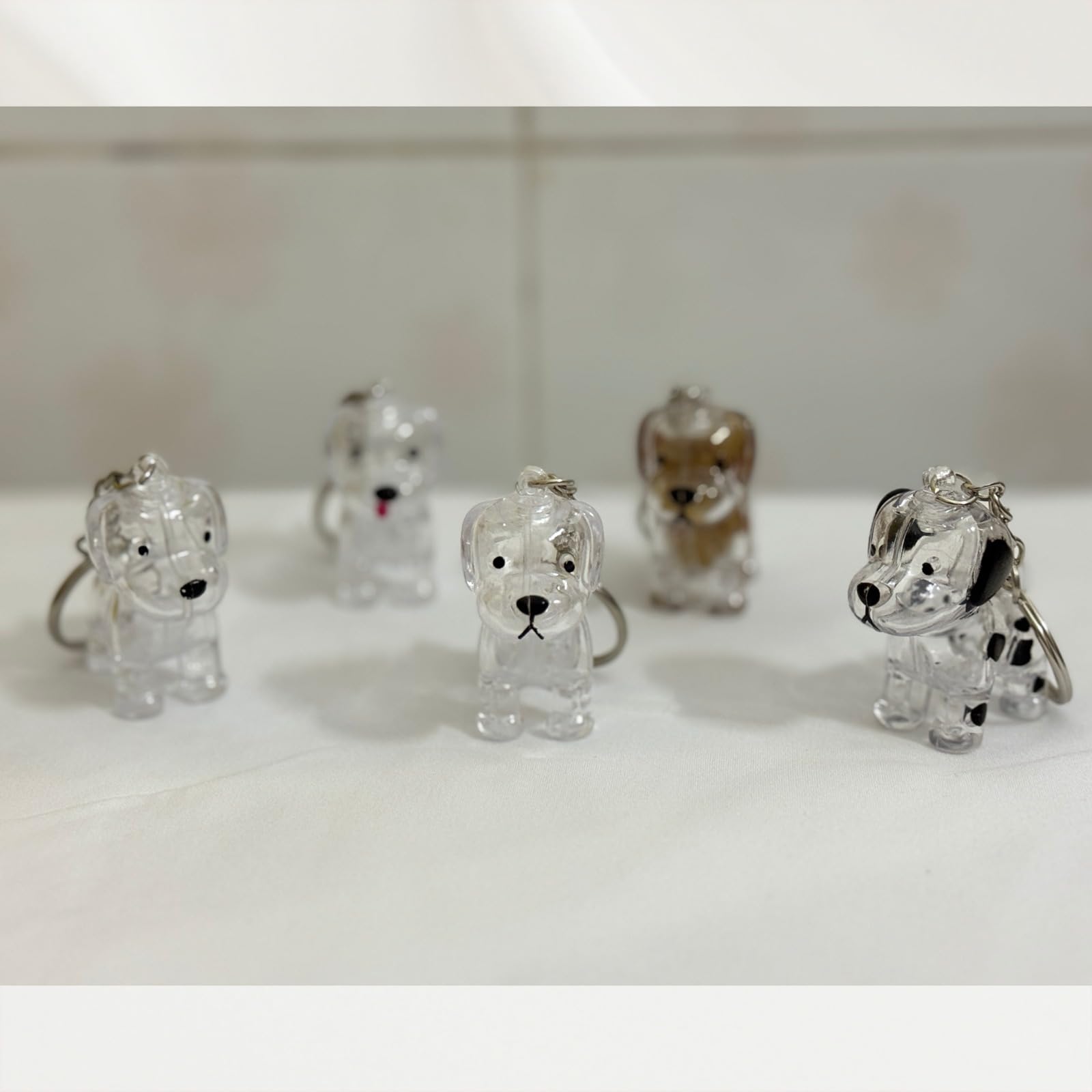 Dog Hair Keychain: five designs offer choices to reflect your pet's personality.