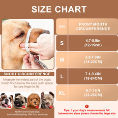 Dog Muzzle large used during grooming and vet visits for safety.