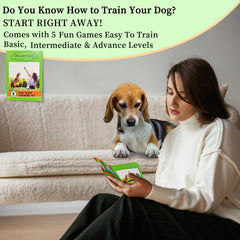 BabieDtOyG nose-work games pack green front view encouraging sniffing