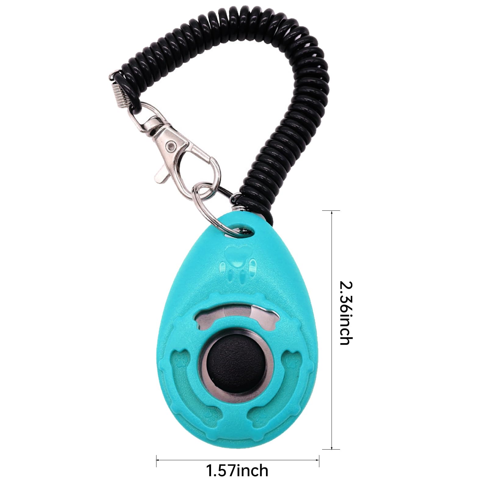 Dog Training Clicker metal construction for durable daily use