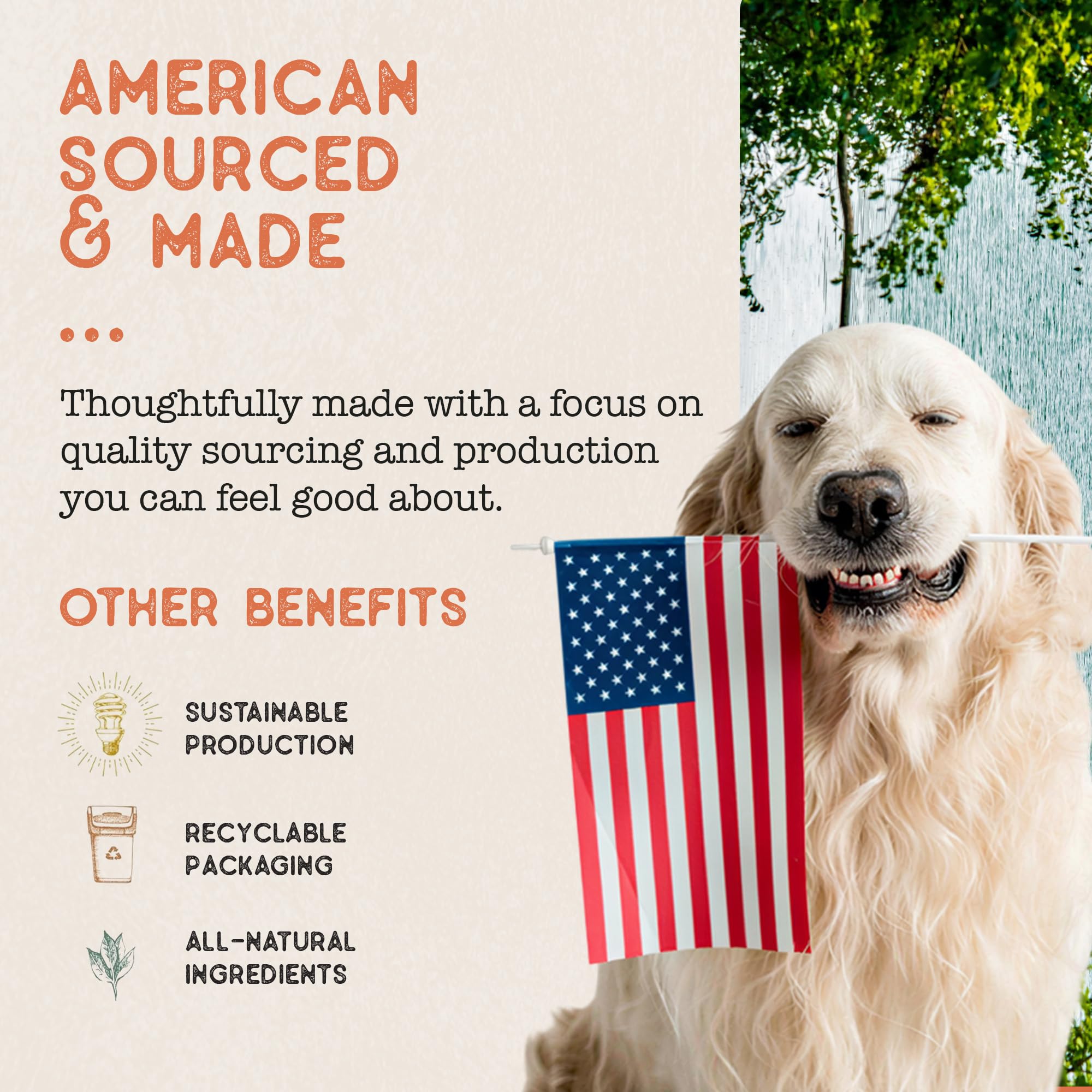 Dog Treat Naturals Canard et Pomme, format pratique en déplacement.