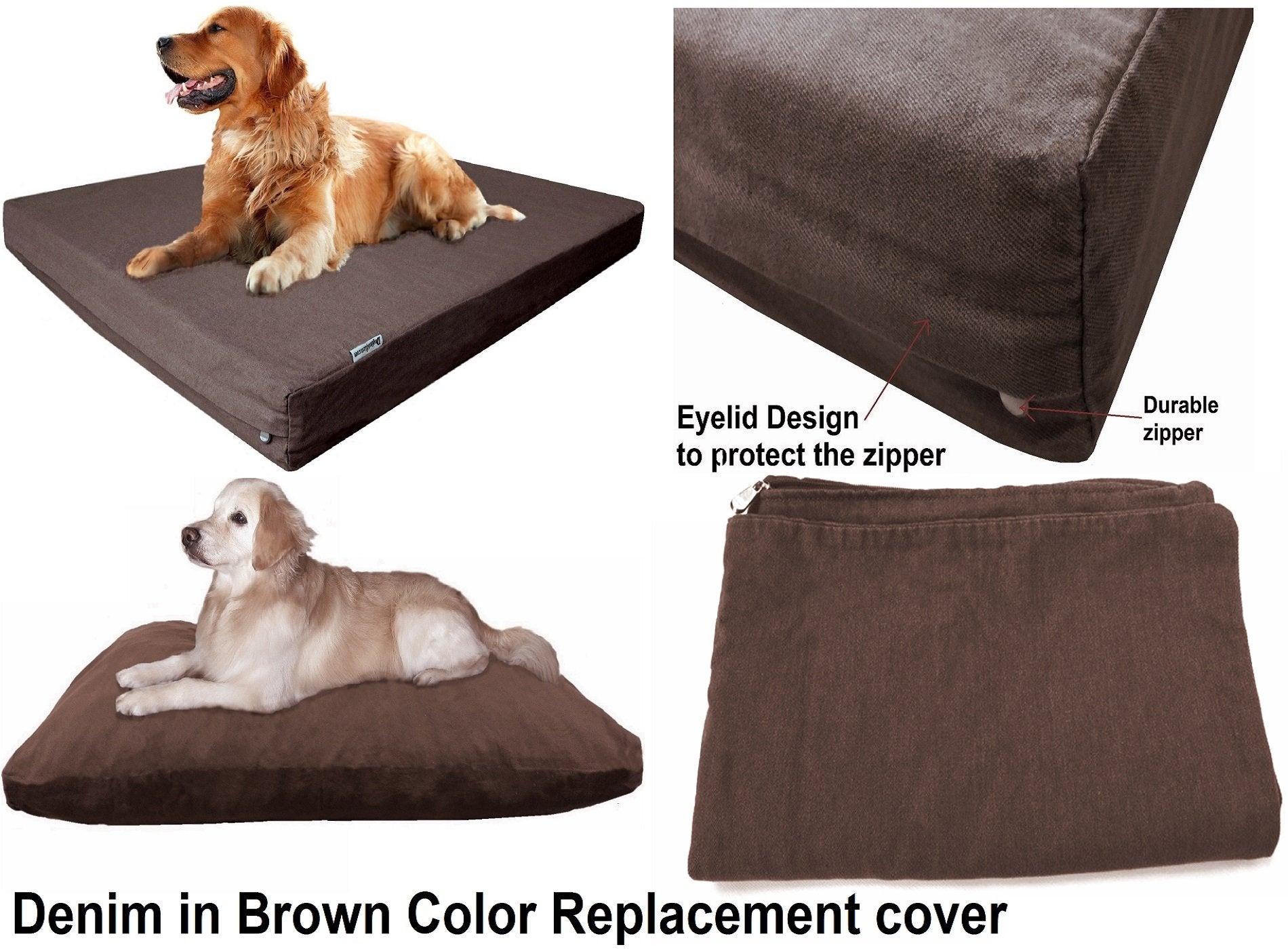 Dogbed4less DIY fill options illustrate versatile stuffing ideas for a cozy bed.