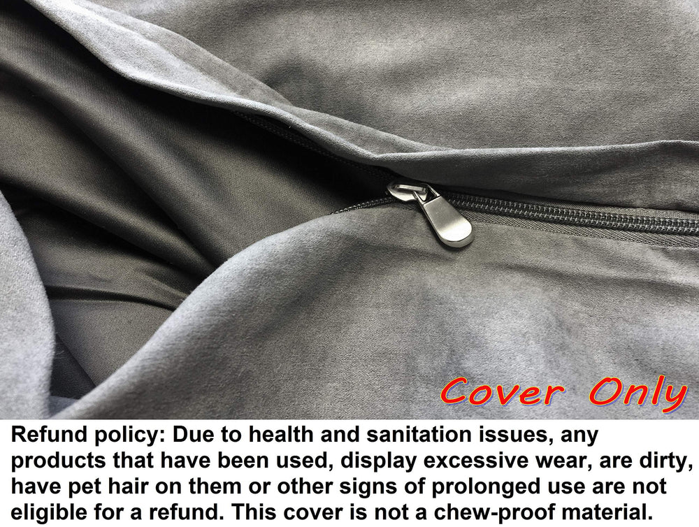 Dogbed4less washable and dryable cover demonstrates easy care and longevity