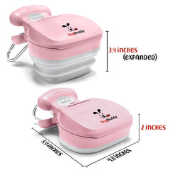DogBuddy Pooper Scooper built-in bag attachment for quick bags.