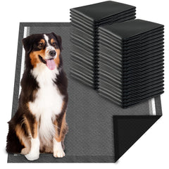 Dogcator charcoal puppy pad absorbent 6-layer keeps floors dry and clean.