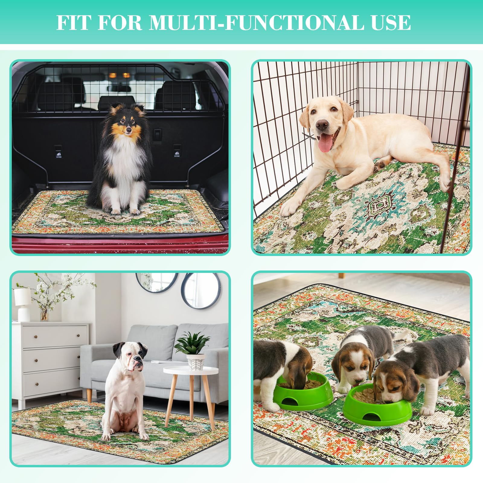 Dogcator Machine-washable pad ready for repeated use