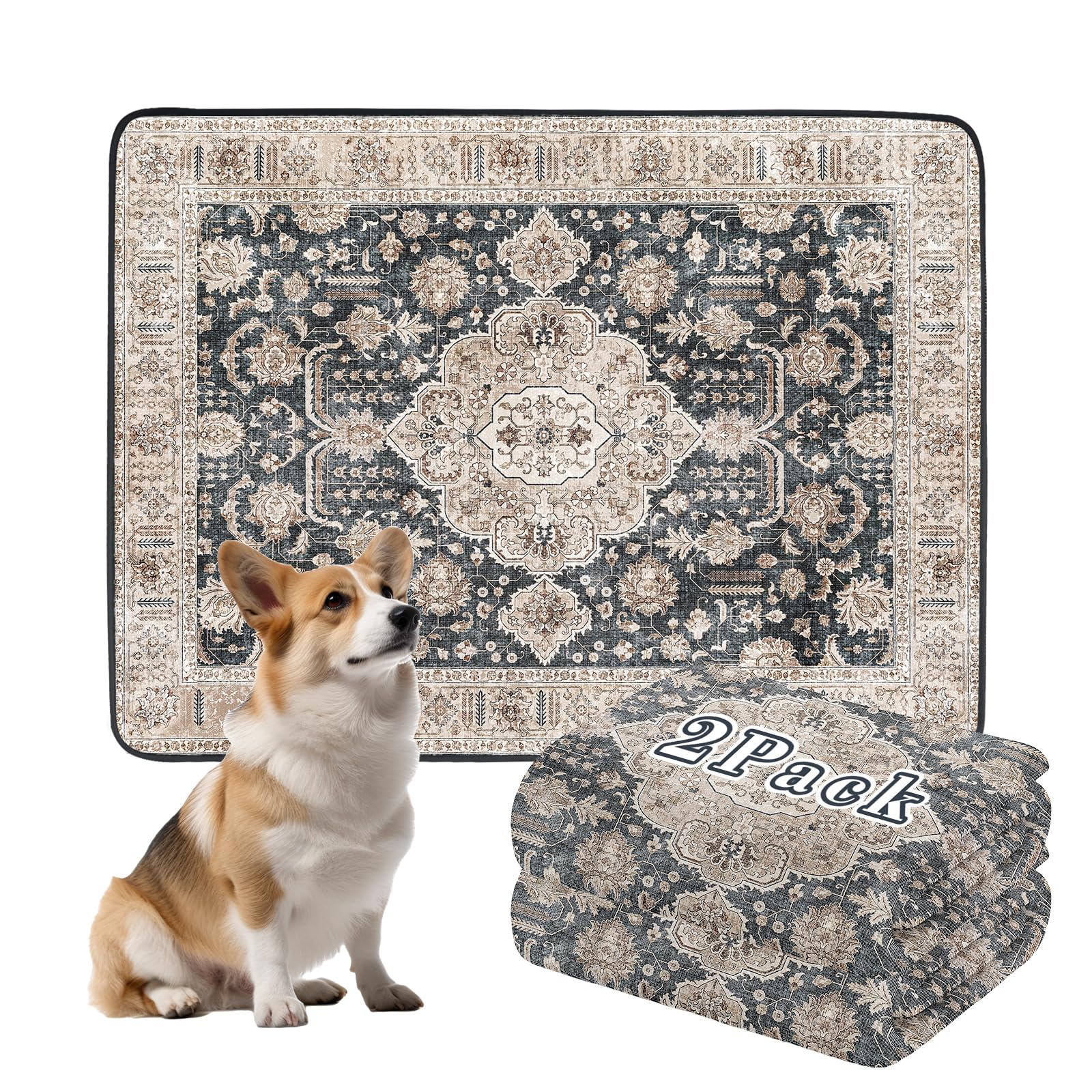 Dogcator pee pad 36x48 shows honeycomb absorption for quick moisture control.
