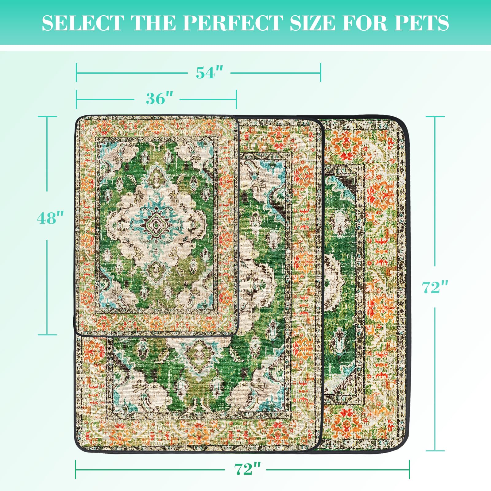 Dogcator 54x72 pad ideal for large rooms and pets