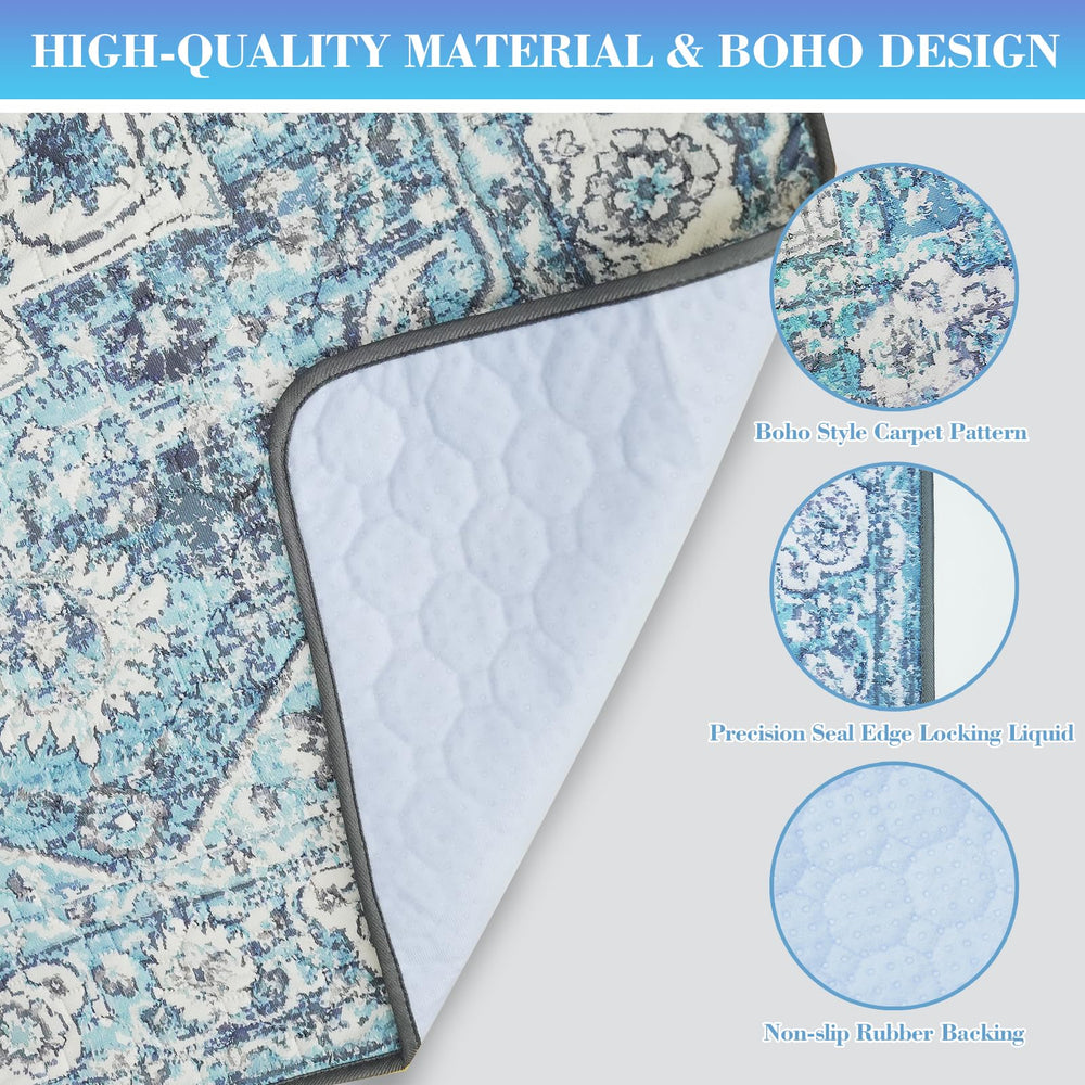 Dogcator Thicken Washable Pee Pad absorbent layer demonstrates fast absorption