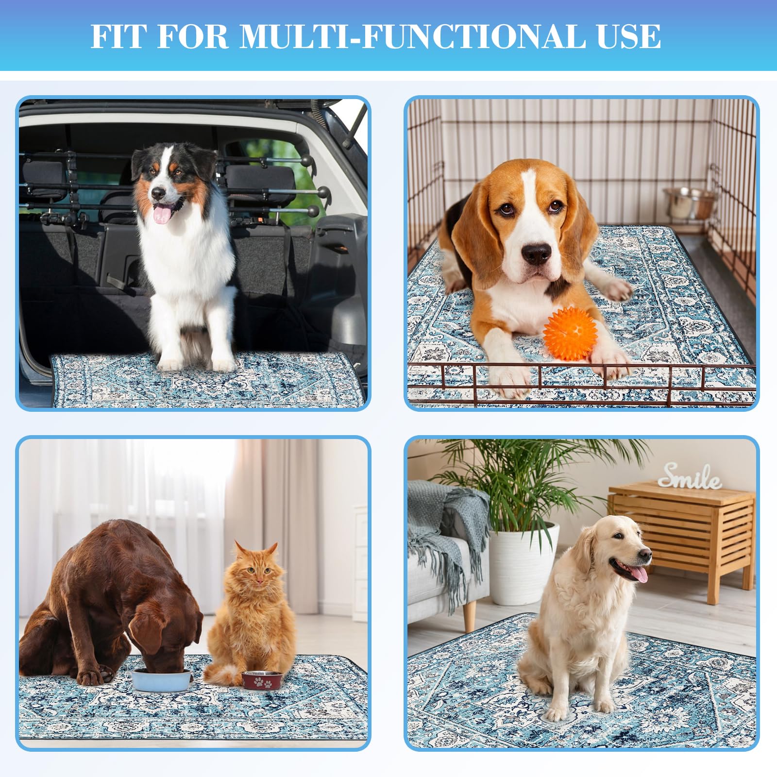 Dogcator Thicken Washable Pee Pad sofa-protection keeps furniture clean
