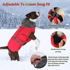 Dogcheer warm dog coat inner lining close-up emphasizing soft polar fleece comfort.