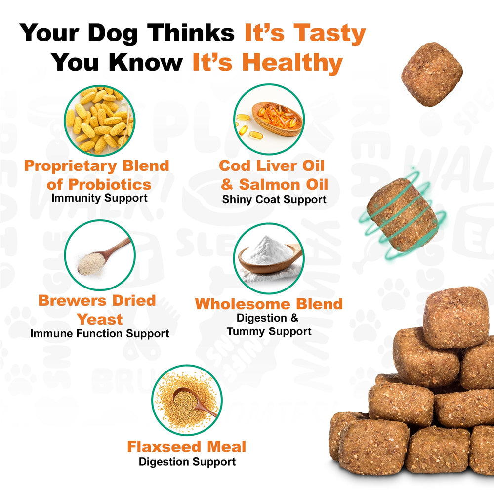 Doggie Dailies probiotics pumpkin chews safety seal signals quality and safety