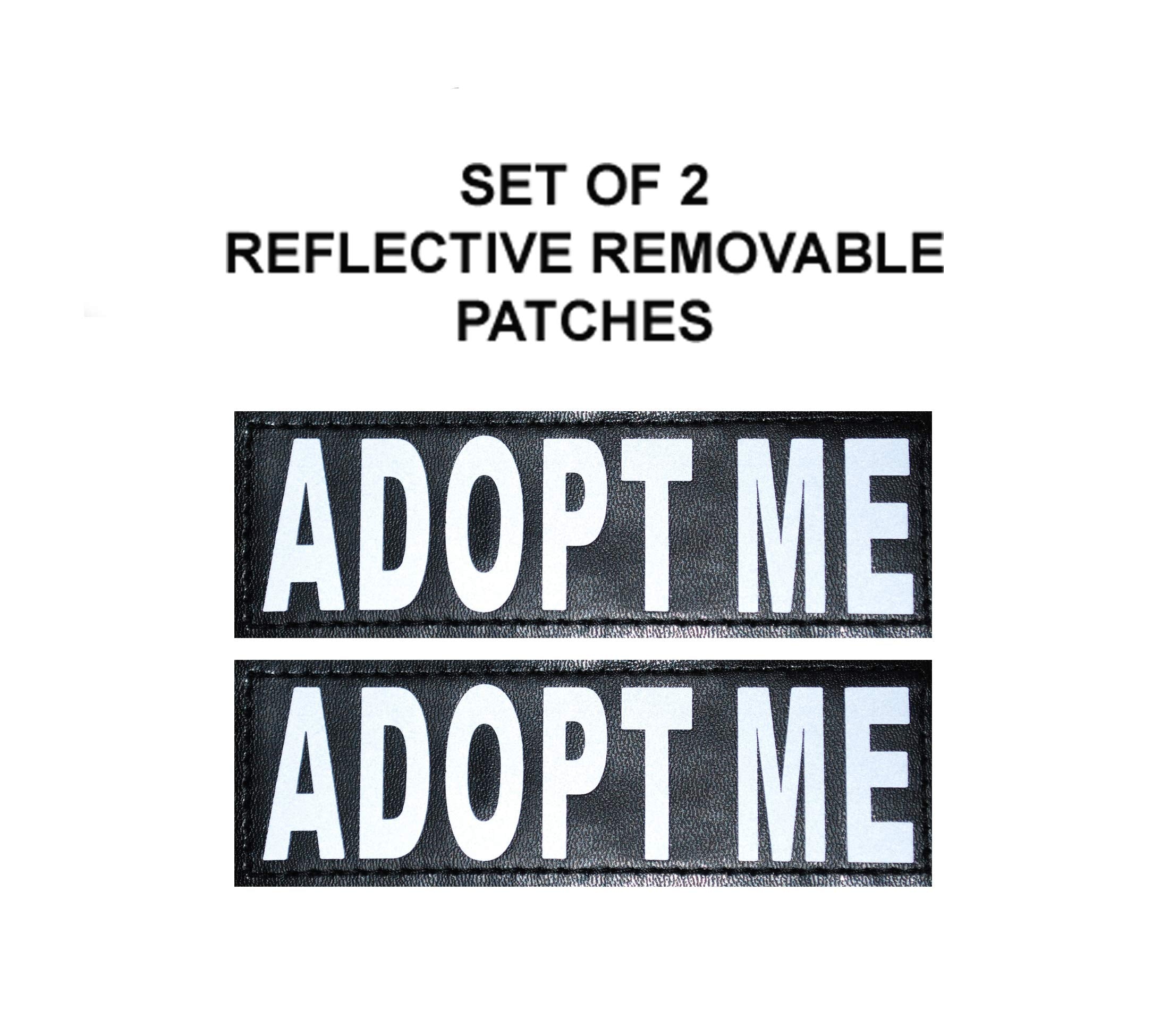Doggie Stylz Adopt ME harness uses lightweight breathable material with reflective stripes.