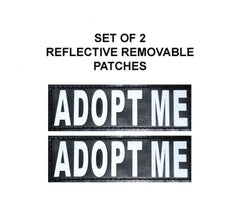 Doggie Stylz Adopt ME harness uses lightweight breathable material with reflective stripes.