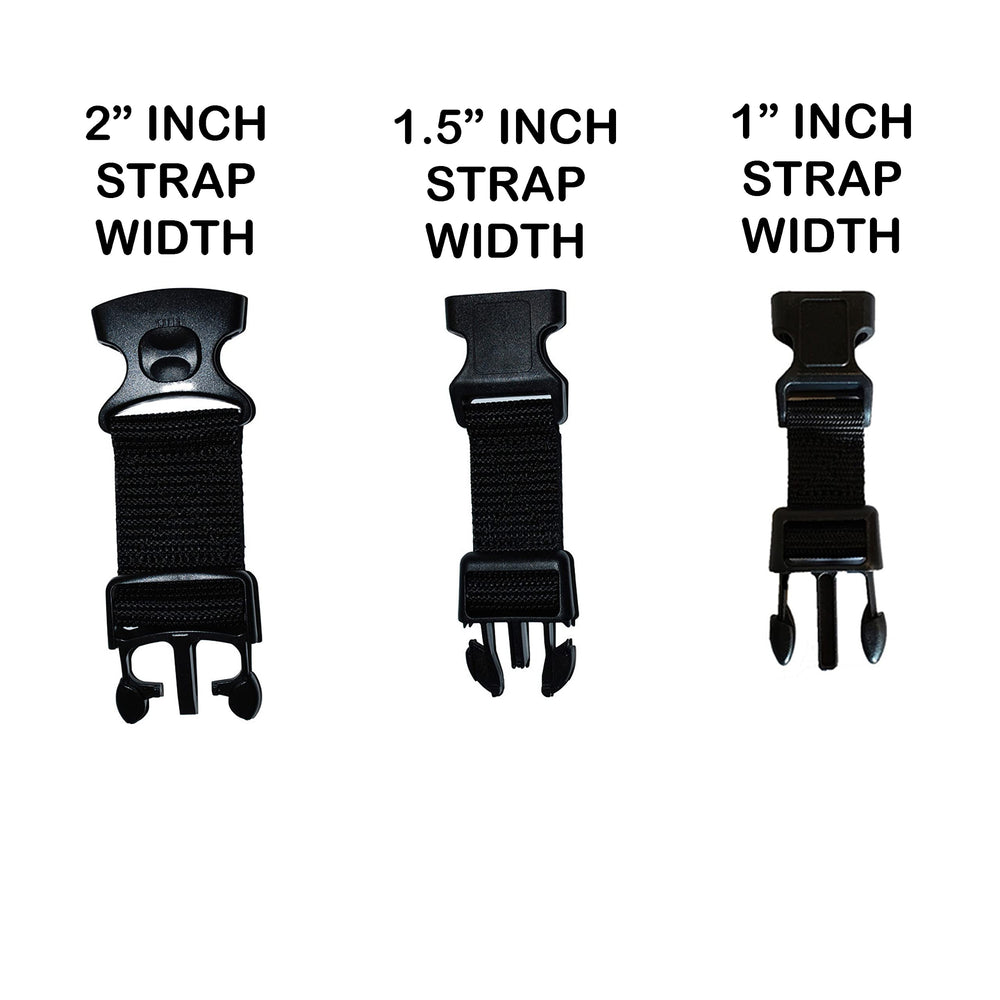 Doggie Stylz extender showing added 3–5 inches to girth strap for proper fit.