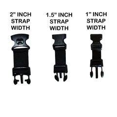Doggie Stylz extender showing added 3–5 inches to girth strap for proper fit.