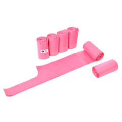 Doggie Walk Bags easy-tie-handles demonstrate effortless cleanup on walks