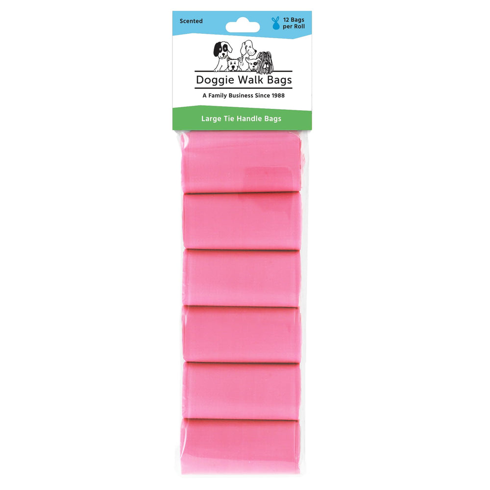 Doggie Walk Bags textured-opening to minimize snags during pickup