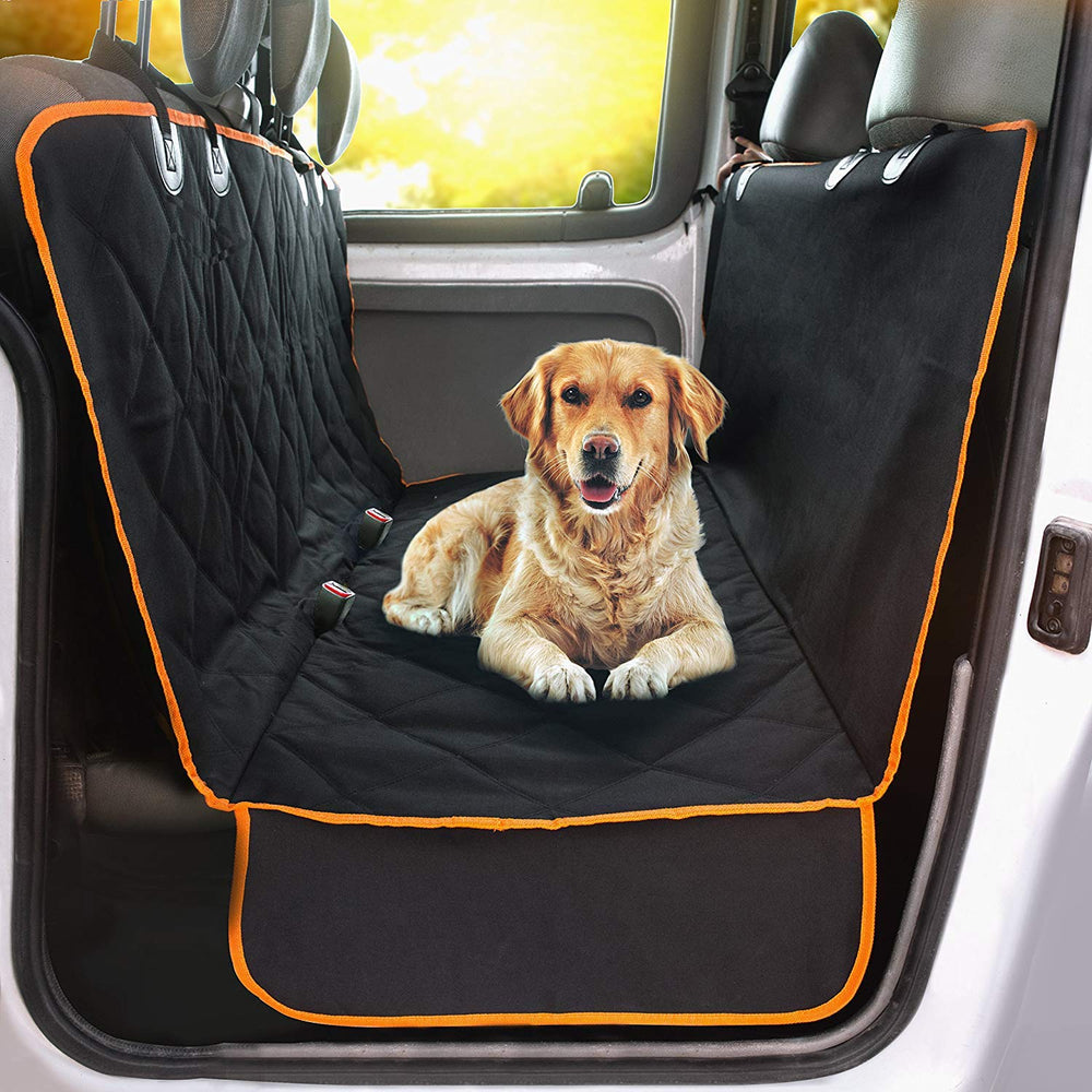 Doggie World dog car seat cover back seat hammock keeps fur off upholstery