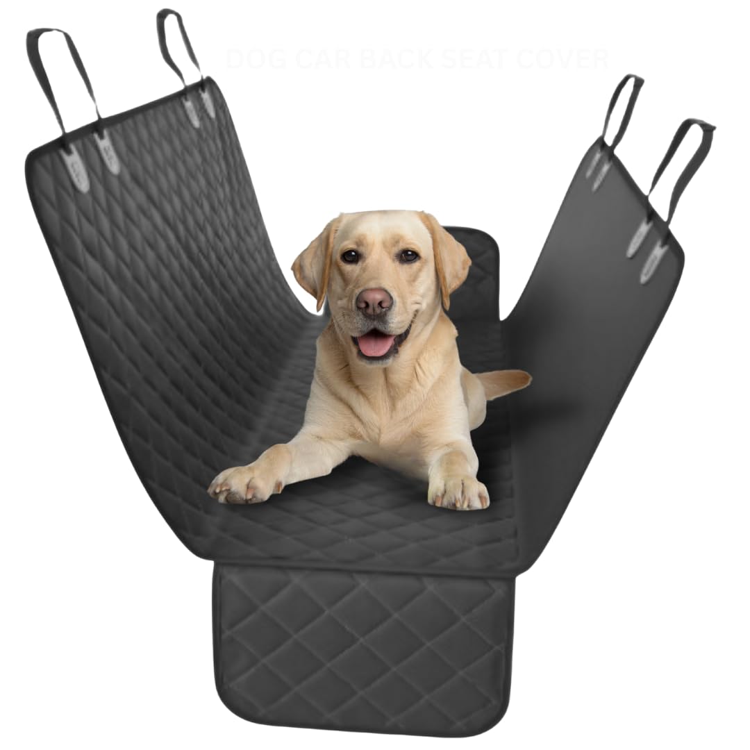 Doggie World dog car seat cover back seat protects from dirt and pawprints