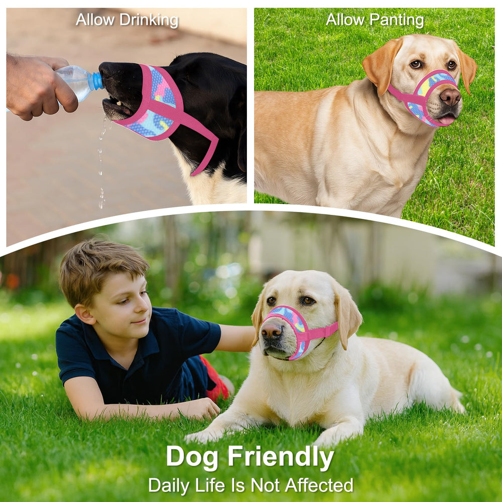 DoggieKit bite-prevention muzzle supports calm training sessions.