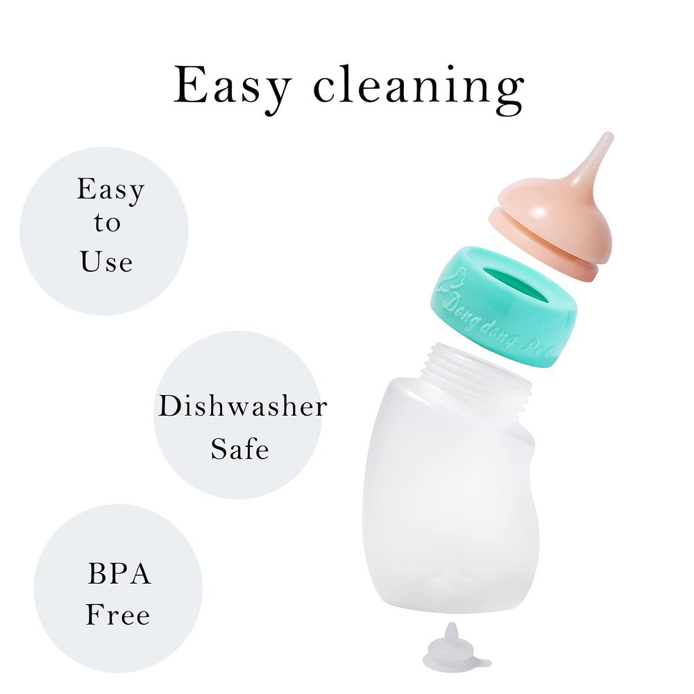 Doggiema easy-clean design with easily disassembled parts for quick cleaning.