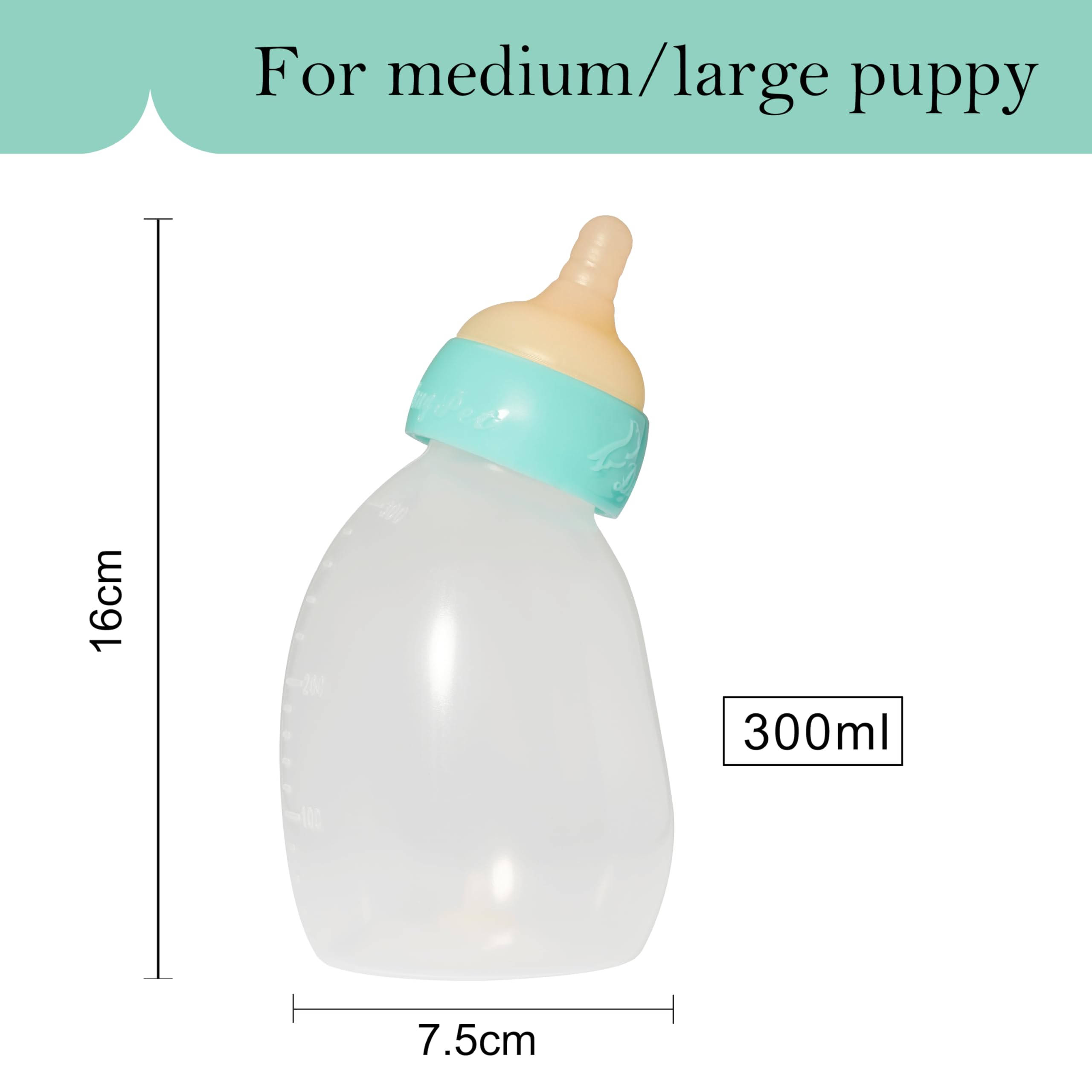 Doggiema feeding system ready for puppies and small animals.