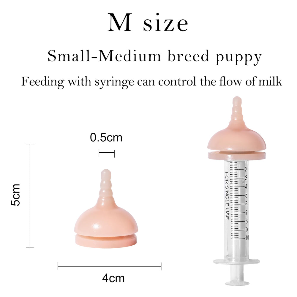 Doggiema puppy feeder in hand illustrates convenient, hand-held feeding on the go