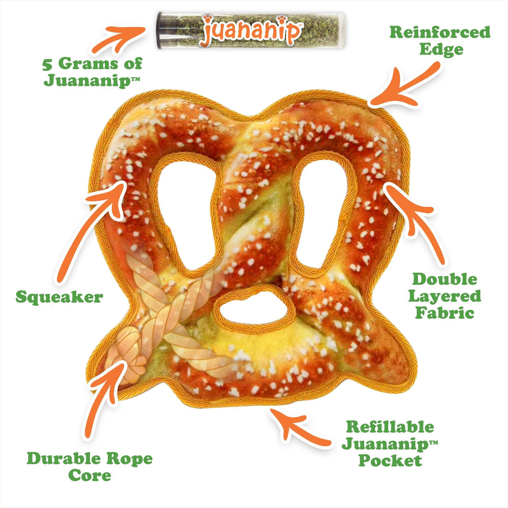 Doggijuana durable double layer fabric designed for strong chewers.