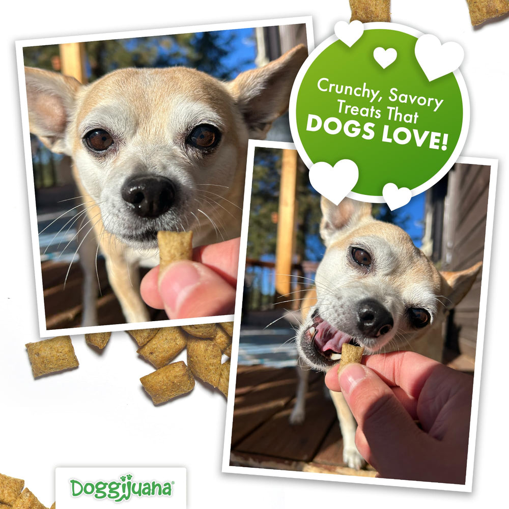 Doggijuana no corn wheat soy claim for sensitive stomachs