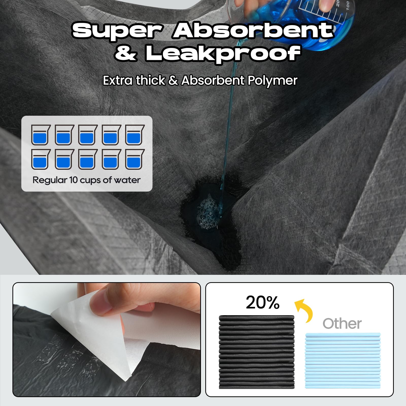 DOGGO DOUG fifty-count packaging supports ongoing use without frequent restocks