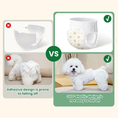 DOGGO DOUG full-wrap design shown for easy on/off