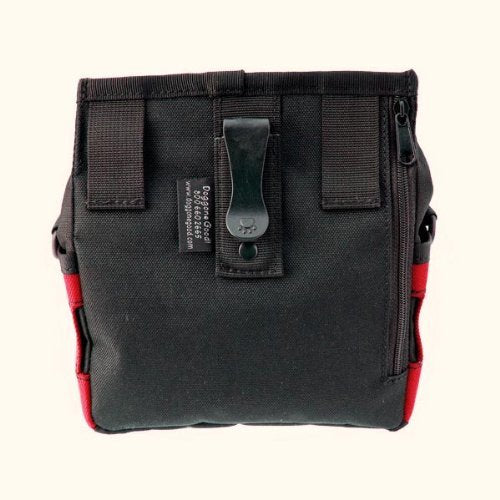 Doggone Good Rapid Rewards bag roomy main compartment for treats and toys.