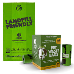 Doggy Do Good landfill-friendly bags packaging for eco-conscious daily cleanup