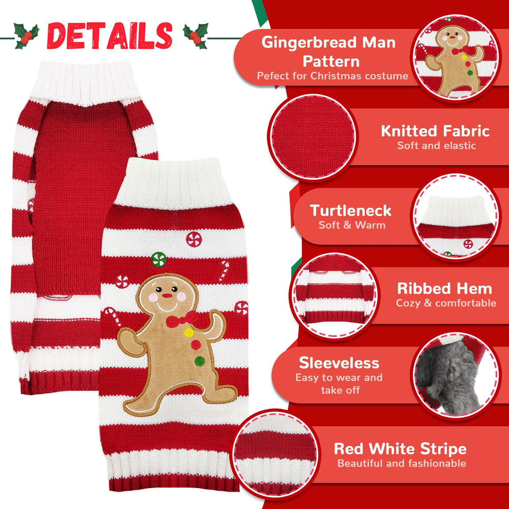 DOGGYZSTYLE versatile sweater fits small to large dogs and some cats
