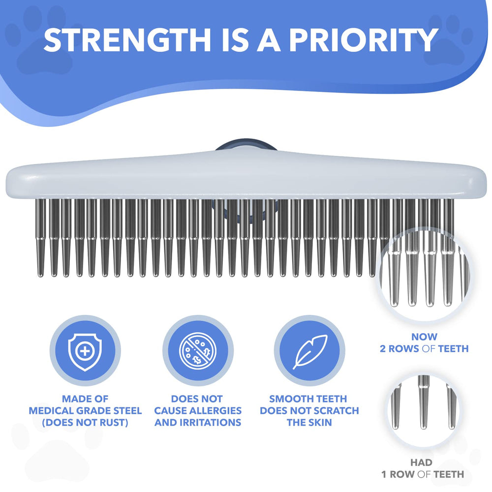 DOGI multi-pet brush suitable for dogs, cats, and rabbits at home.