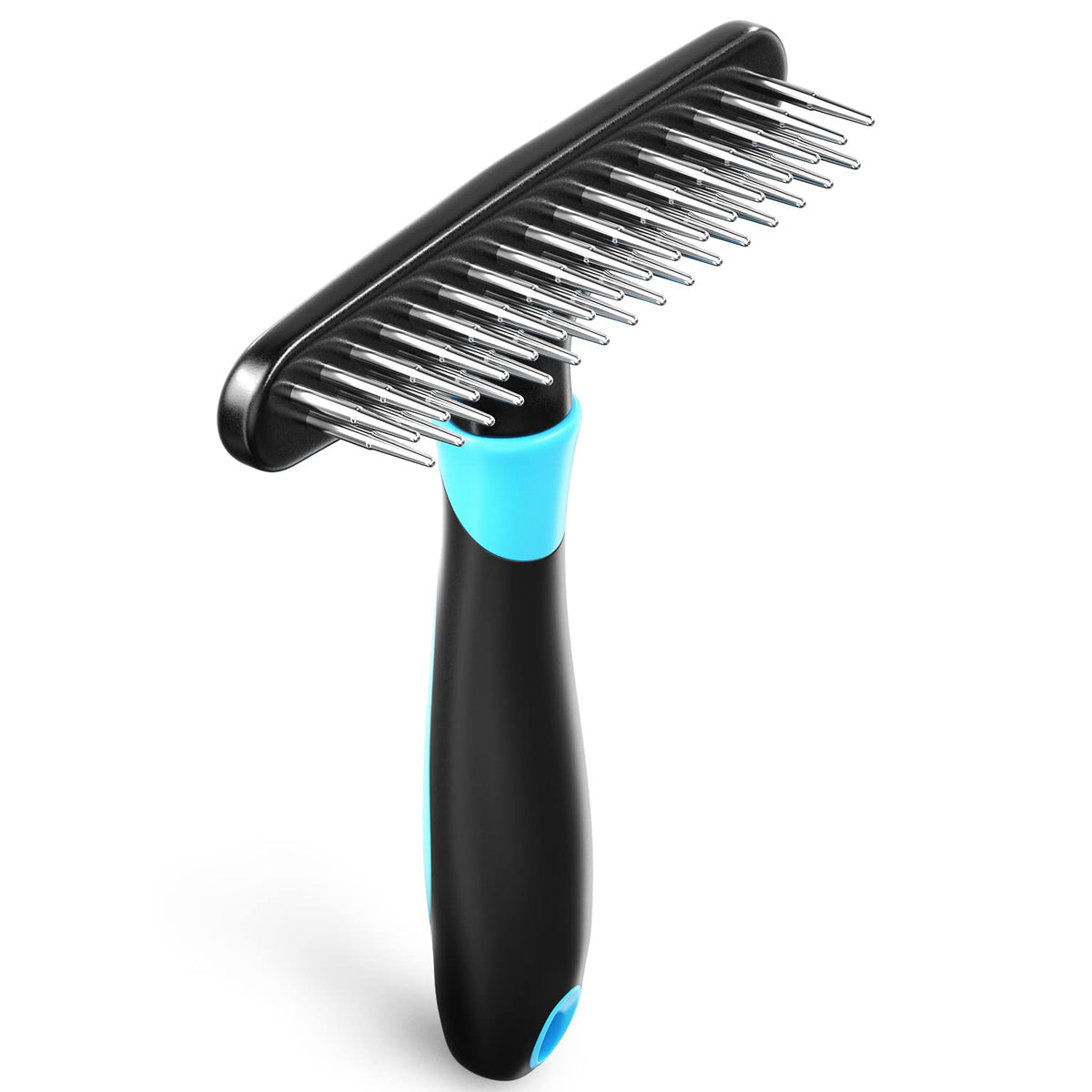 DOGI Deshedding Brush with double-row pins for gentle grooming and shedding reduction