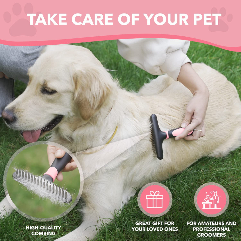 DOGI portable grooming brush for car or home use