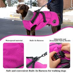 Doglay adjustable magic stickers enable quick secure fitting around neck and belly