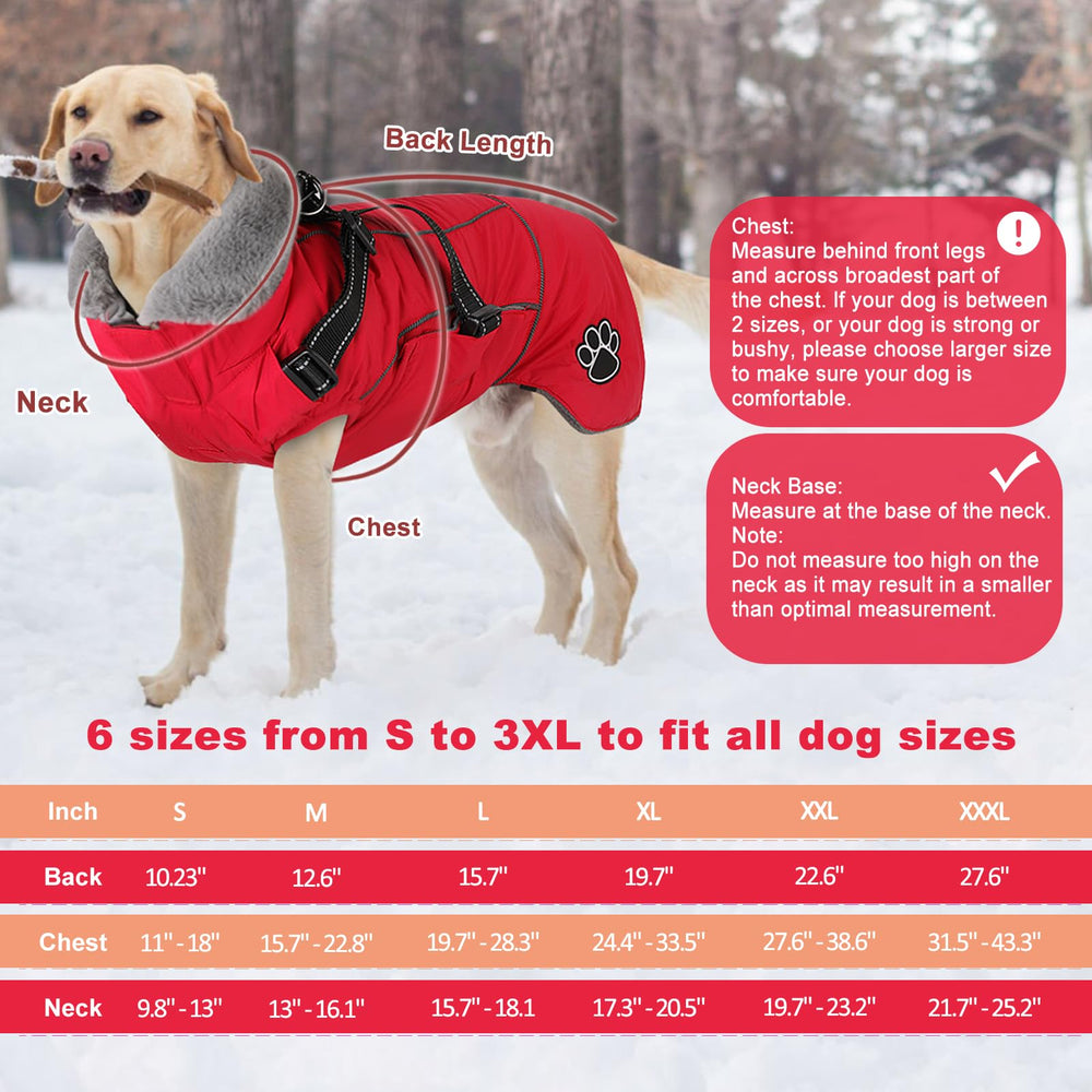 Doglay dog jacket built-in-harness close-up for secure control during outings