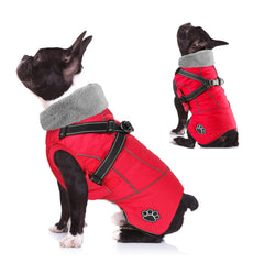 Doglay dog jacket waterproof-fabric front view shows rain protection for dry walks