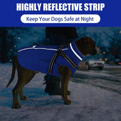 Foldable high collar protects neck during windy hikes.